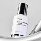 close-up of Anua Nano Retinol 0.3% + Niacin Renewing Serum bottle