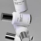 multiple bottles of Anua Nano Retinol 0.3% + Niacin Renewing Serum together