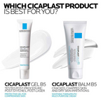 LA ROCHE-POSAY Cicaplast Gel B5 40mL and Cicaplast Balm B5 placed side-by-side