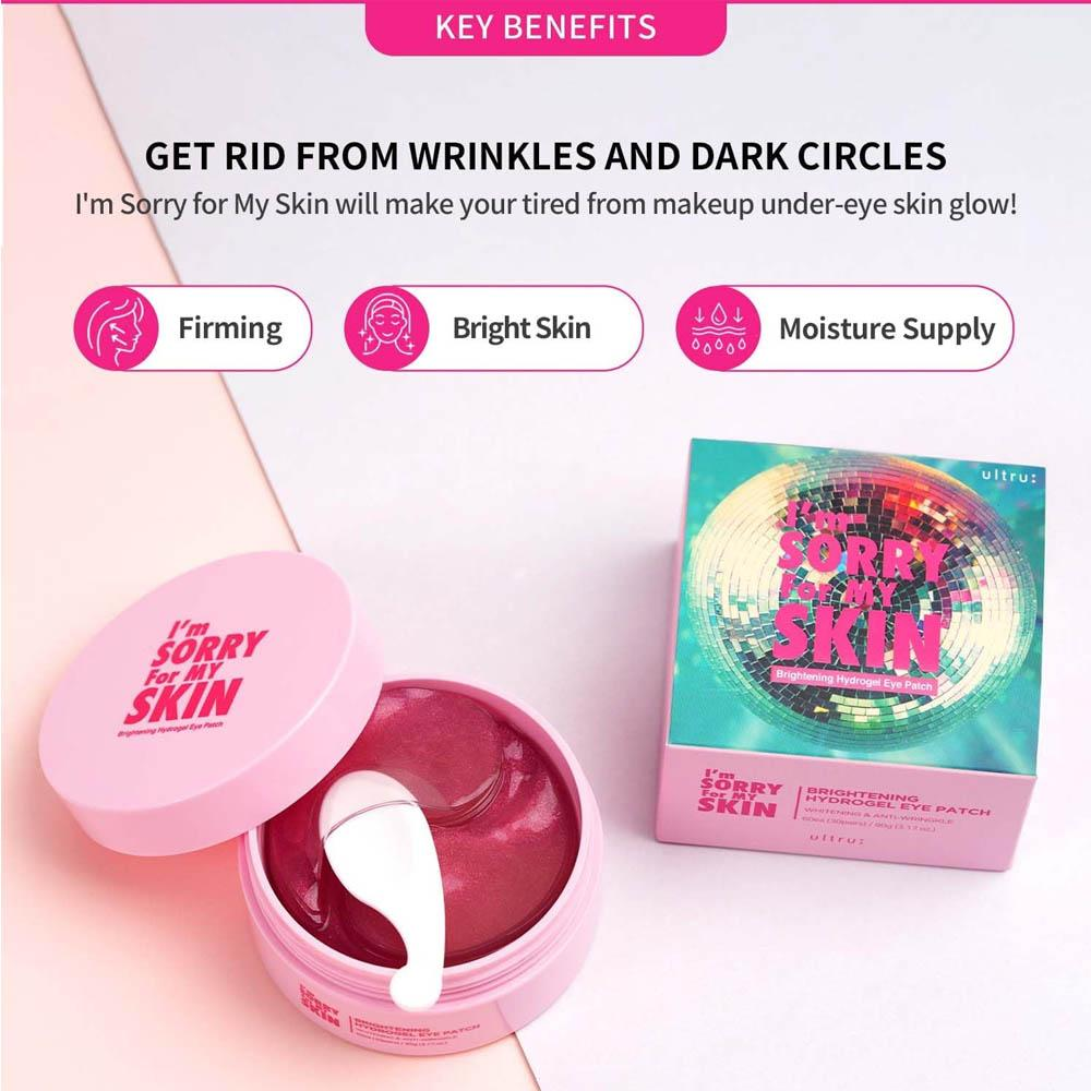 ultru I'm Sorry for My Skin Hydrogel Eye Patch Brightening 90ml