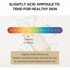 slightly acid ampoule to tend for healthy skin