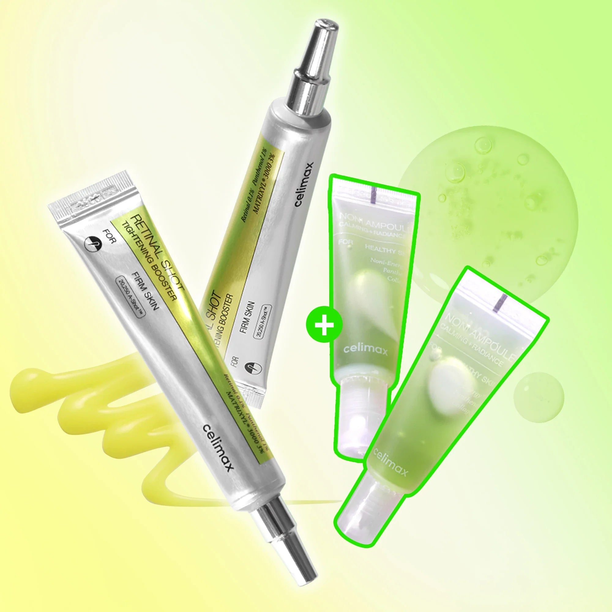 Celimax Retinal Booster Double Set | Advanced Anti-Aging & Skin Renewal Duo