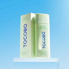 TOCOBO Cica Calming Sun Serum bottle with box packaging