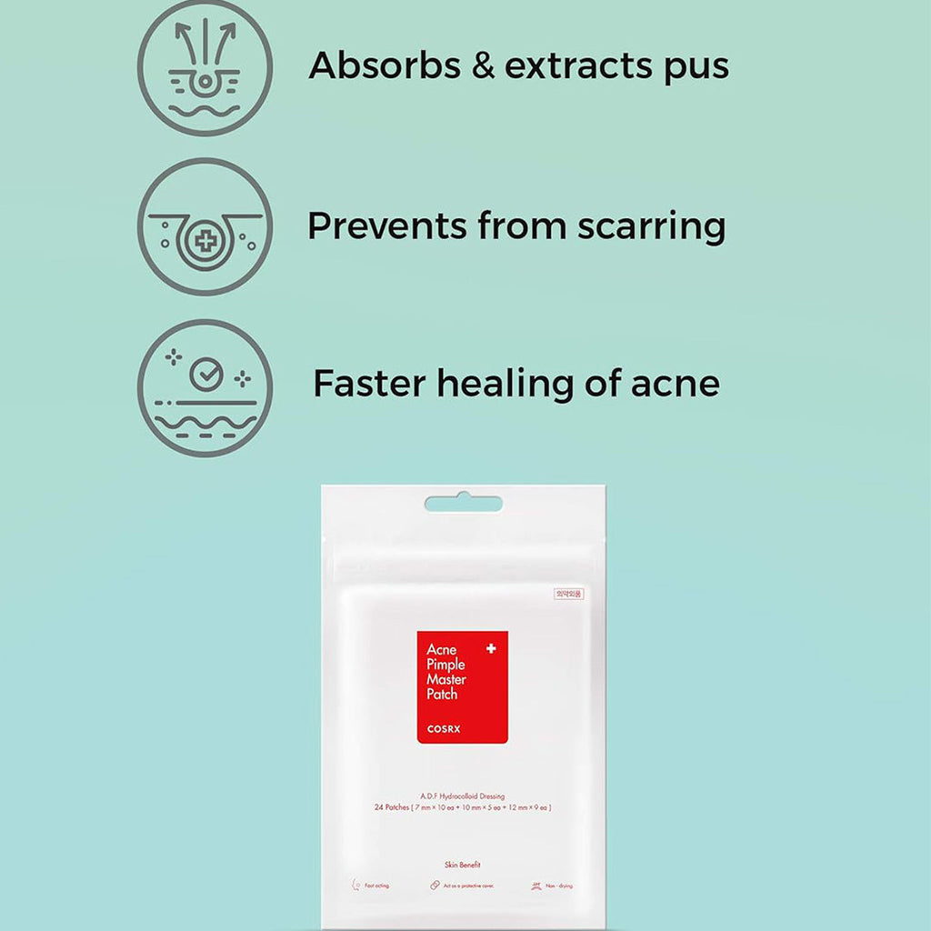 COSRX Acne Pimple Patch 1 Pack (24 Patches) Key Features