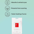 COSRX Acne Pimple Patch 1 Pack (24 Patches) Key Features