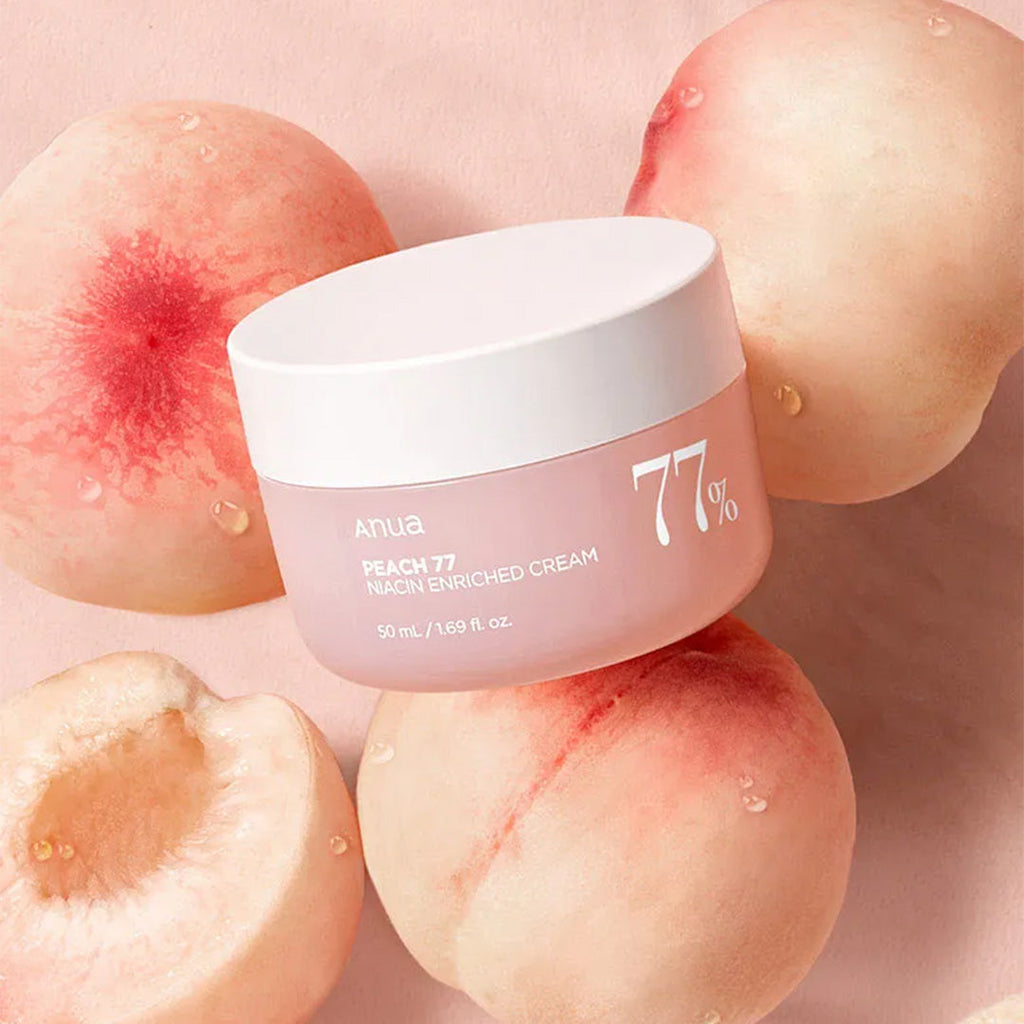 Anua Peach 77% Niacinamide Enriched Moisturizing Face Cream For All Skin Types 50 mL Anua