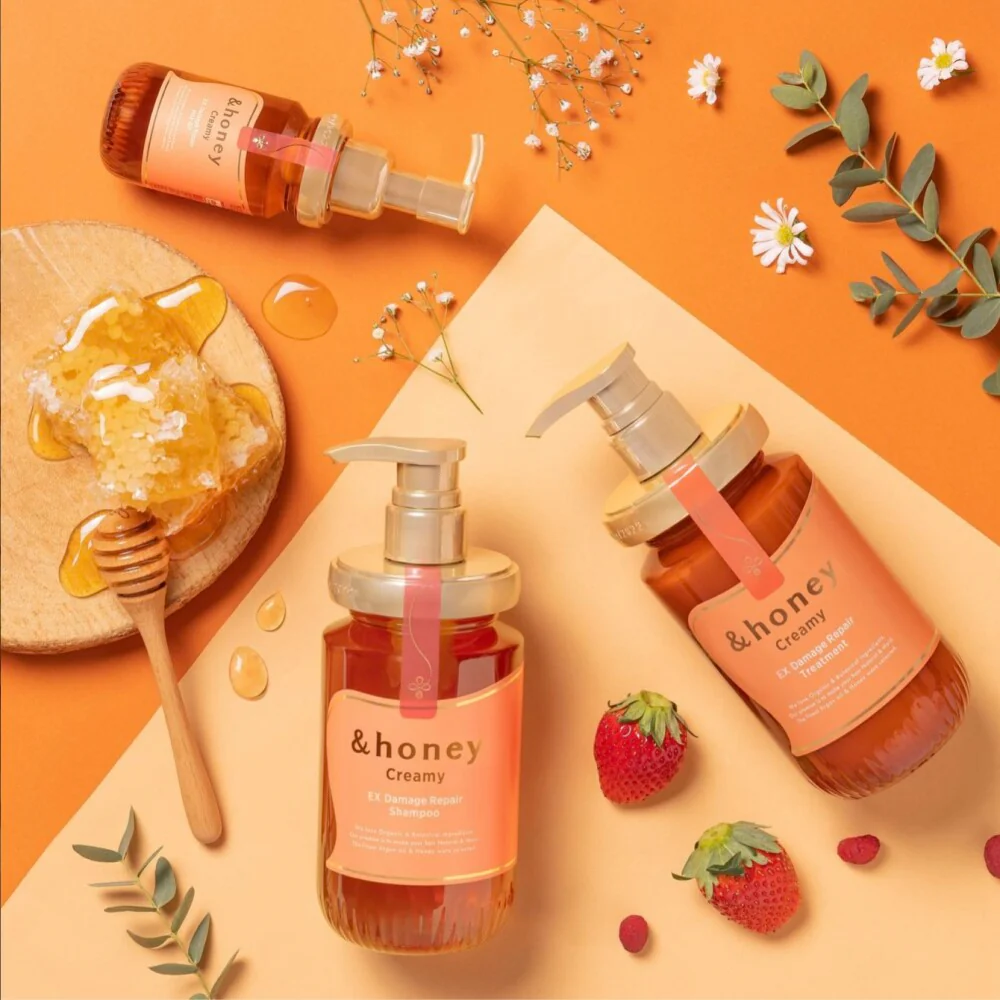 &honey Creamy EX Damage Repair Shampoo 450mL &honey