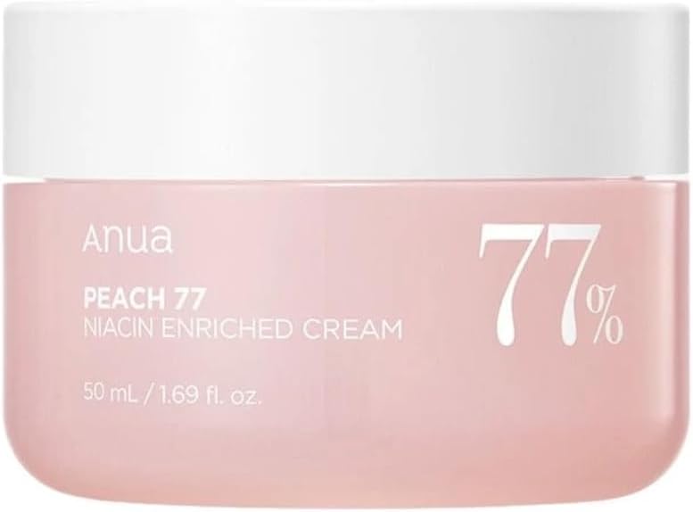 Anua Peach 77% Niacinamide Enriched Moisturizing Face Cream 50ml