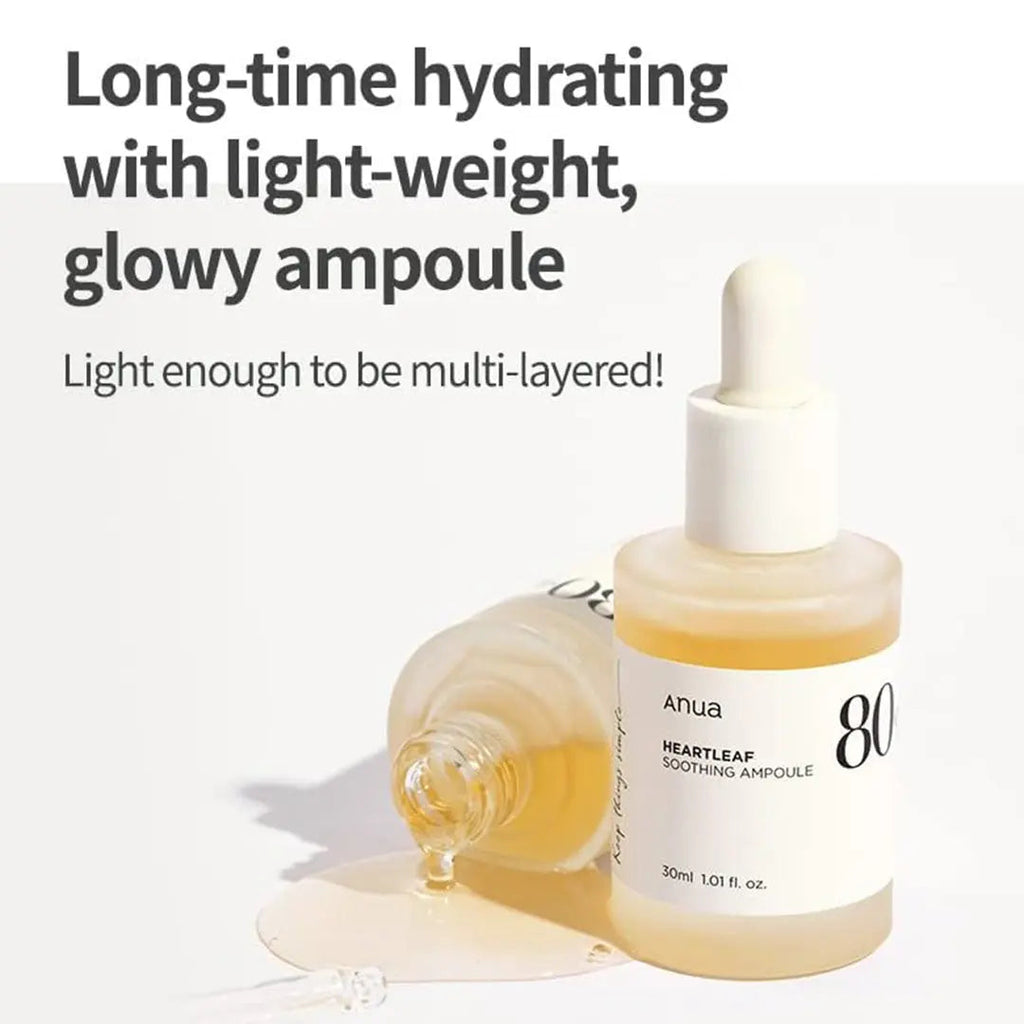 Anua Heartleaf 80% Moisture Soothing Ampoule 30 ml Anua