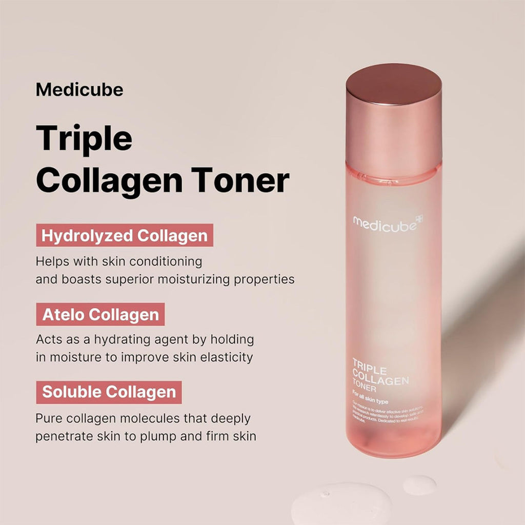 medicube Triple Collagen Toner 4.0 140 mL Details