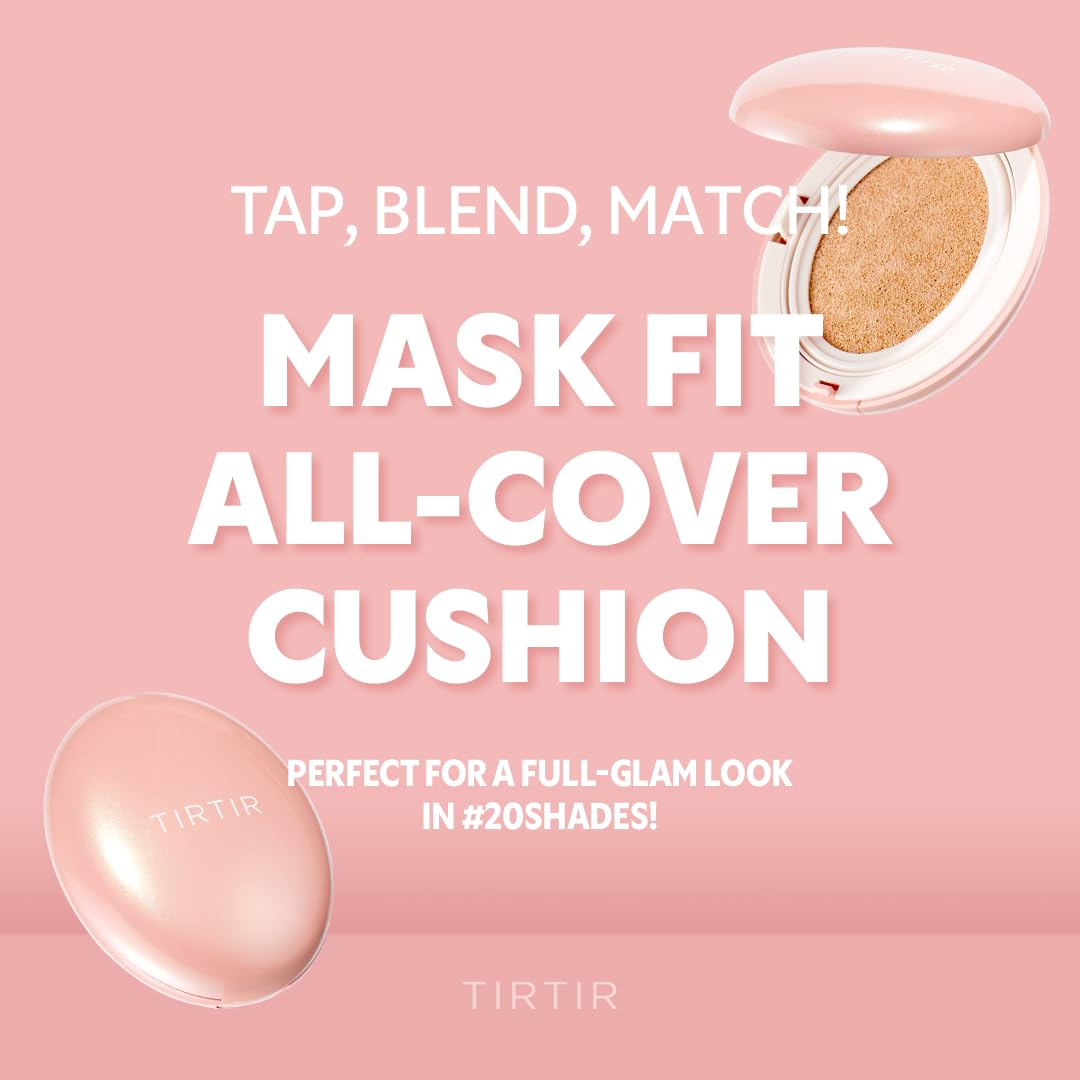 TIRTIR Mask Fit All Cover Pink Cushion Foundation 25N Mocha TIRTIR