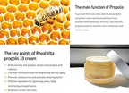Dr.Ceuracle Royal Vita Propolis 33 Cream and honey comb with honey bee