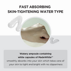 Tone Brightening Capsule applied on hand