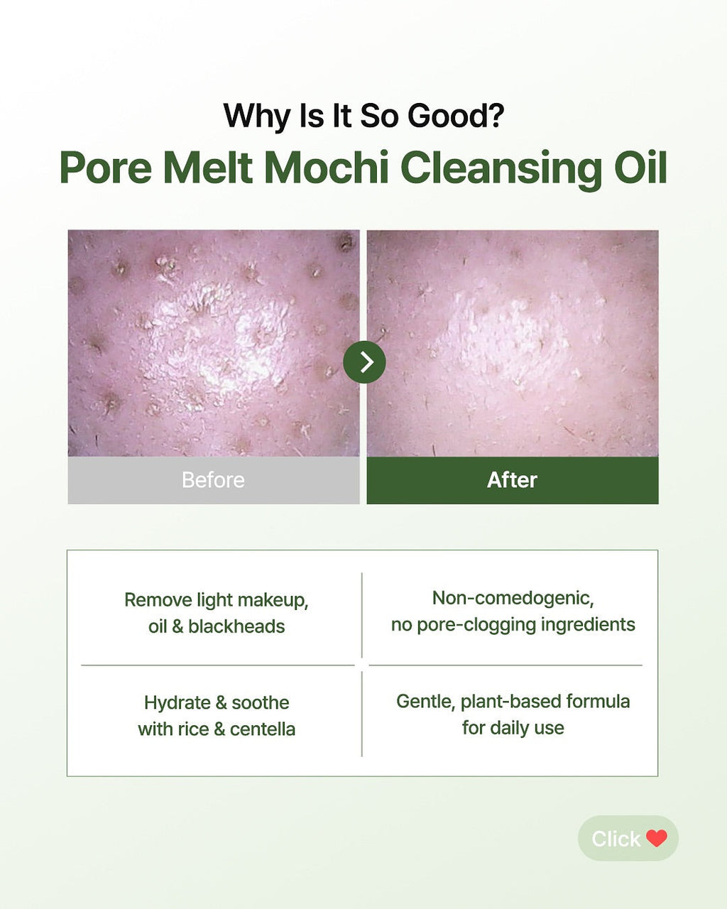 Arencia Pore Melt Mochi Cleansing Oil 200ml