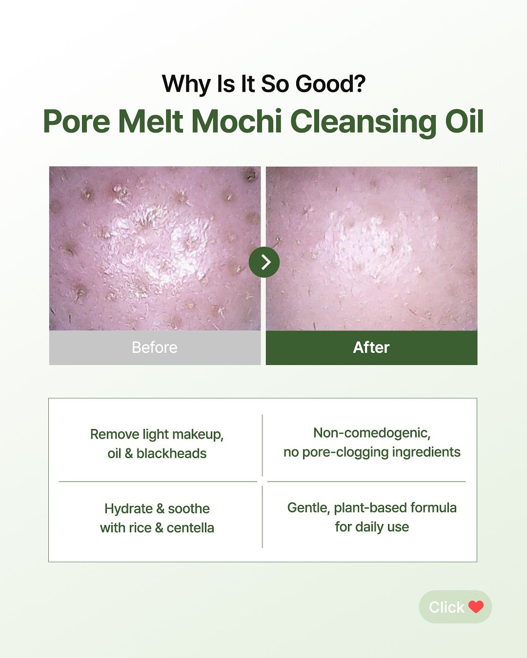 Arencia Pore Melt Mochi Cleansing Oil 200ml