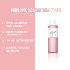 a bottle of medicube PDRN Pink Cica Soothing Toner