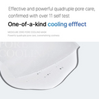 medicube Zero Pore Cooling Mask with product