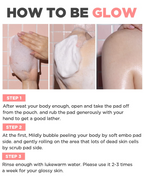 Mom’s Bath Recipe Body Peeling Pad Trouble Care (8 Sheets) Mom's Bath Recipe