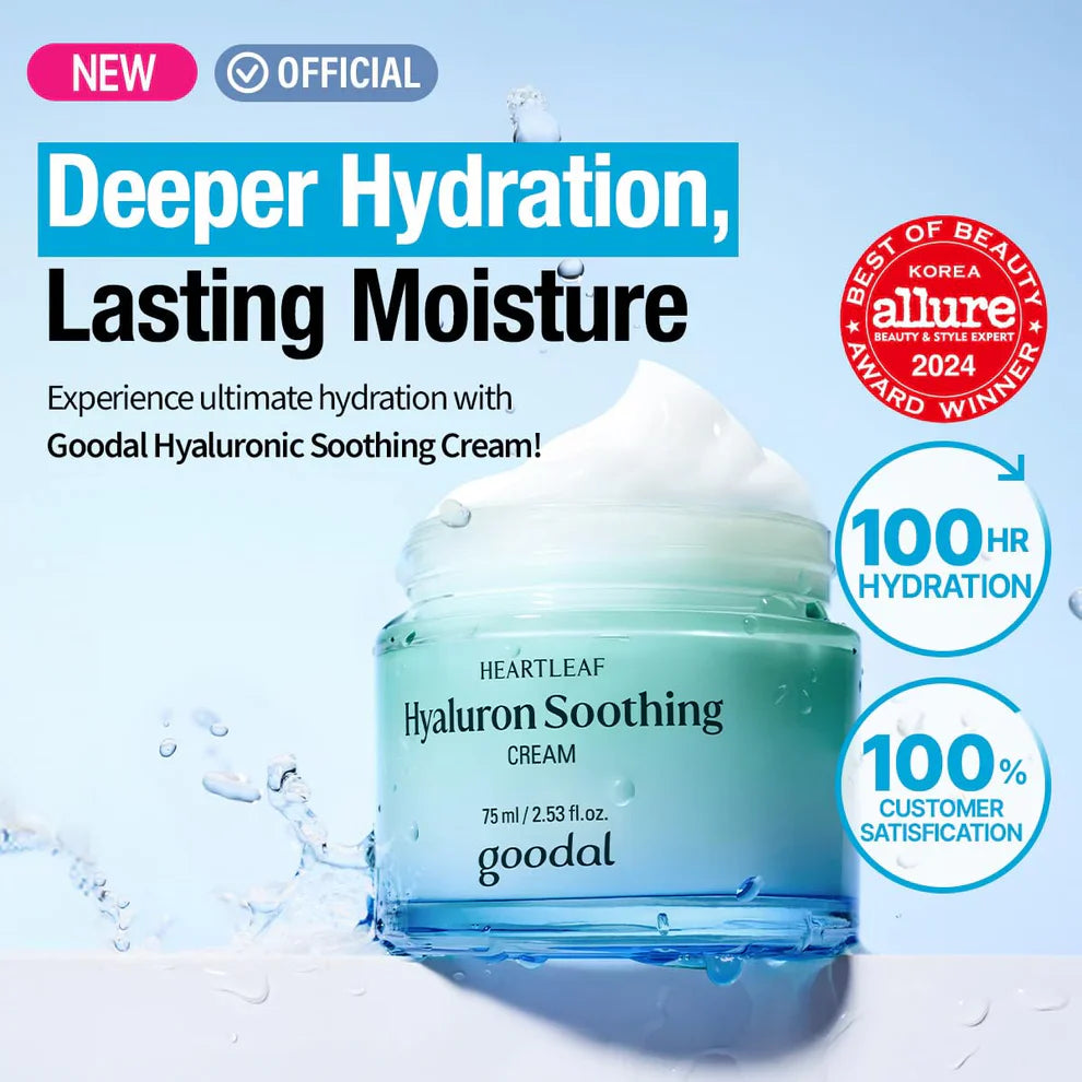 Goodal Heartleaf Soothing Hyaluron Soothing Cream 75ml