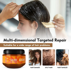 woman using Karseell BNC Collagen Hair Treatment 