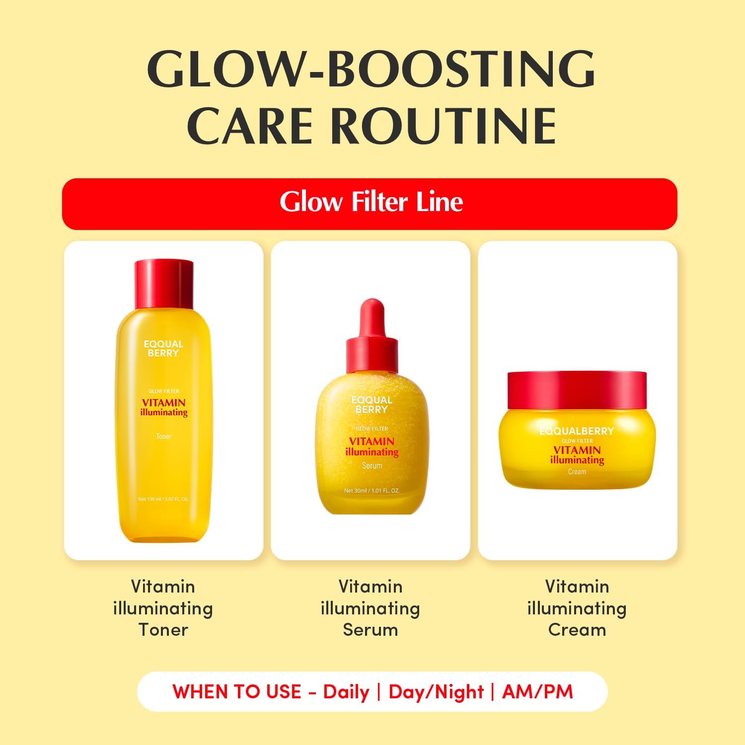 EQQUALBERRY Vitamin Illuminating Cream 50ml