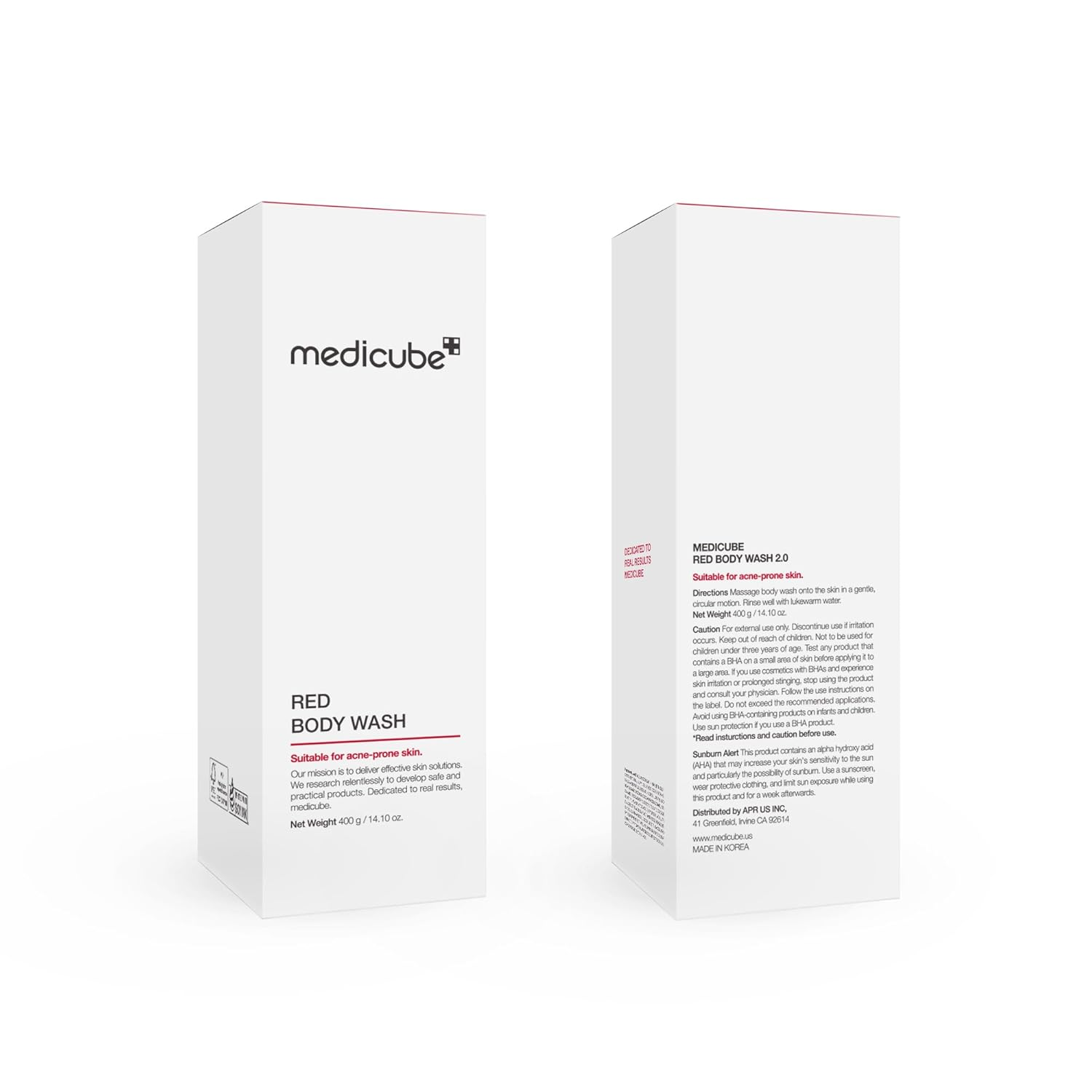 medicube Red Acne Body Wash 400g MediCube