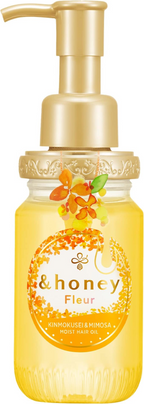 &honey Fleur Kinmokusei & Mimosa Moist Hair Oil 100mL &honey