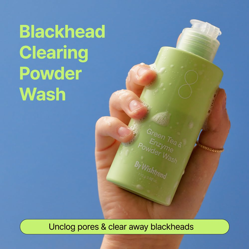 By Wishtrend Green Tea & Enzyme Powder Wash 110g By Wishtrend