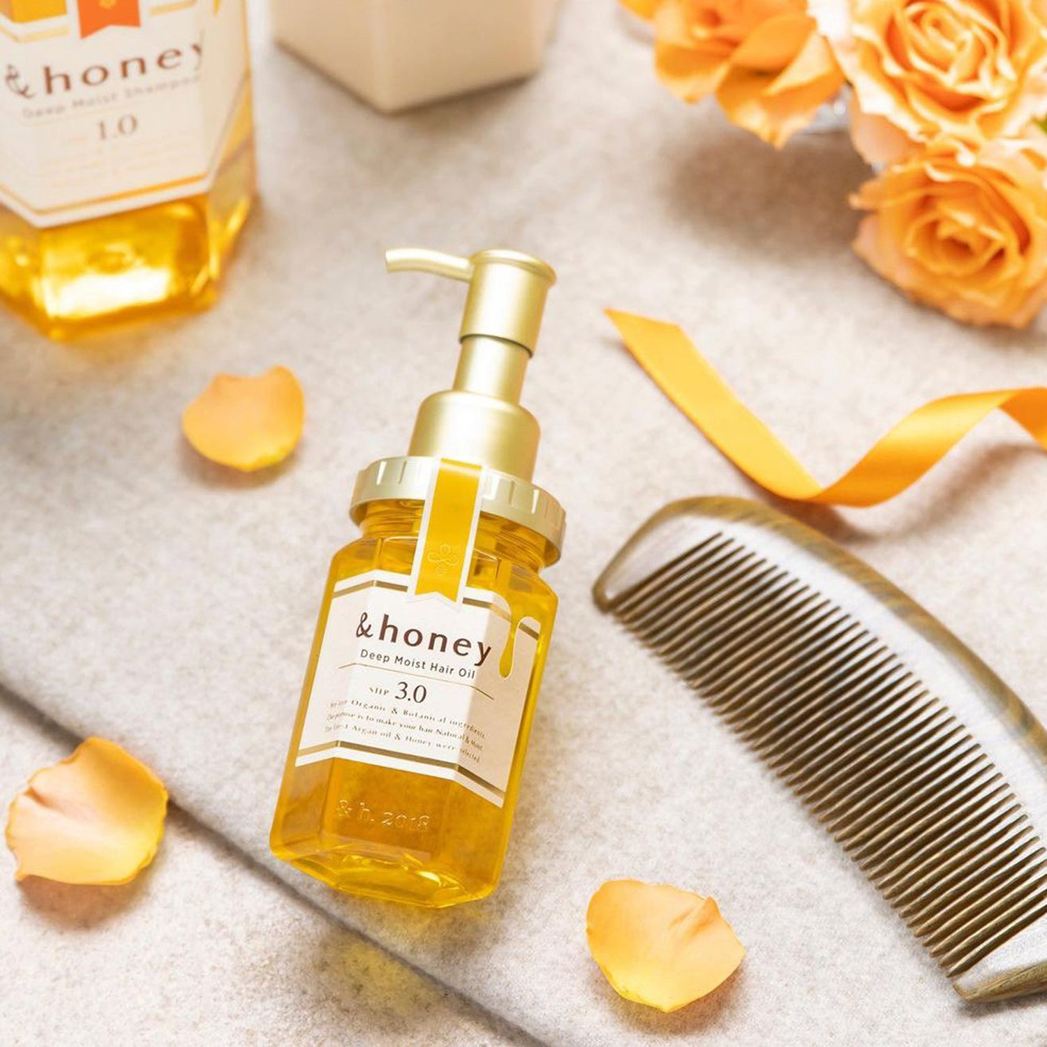 &honey Deep Moist Hair Oil 100mL &honey