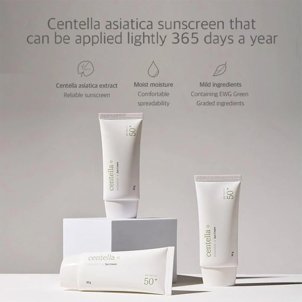 mixsoon Centella Sun Cream SPF 50+ PA++++ 50g Mixsoon
