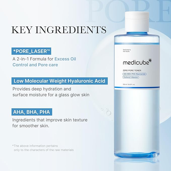 medicube Zero Pore Toner 250mL MediCube