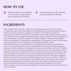 instructions to use and ingredients list of EQQUALBERRY Bakuchiol Capsule Cream