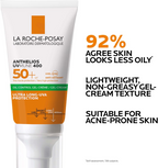 LA ROCHE-POSAY Anthelios UVMune 400 Oil Control Gel Sun screen SPF50+ 50mL La Roche Posay