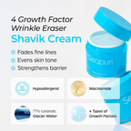 open jar of Seapuri Shavik Glacier Cream 70mL