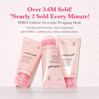 three tubes of medicube PDRN Caffeine Wrapping Mask