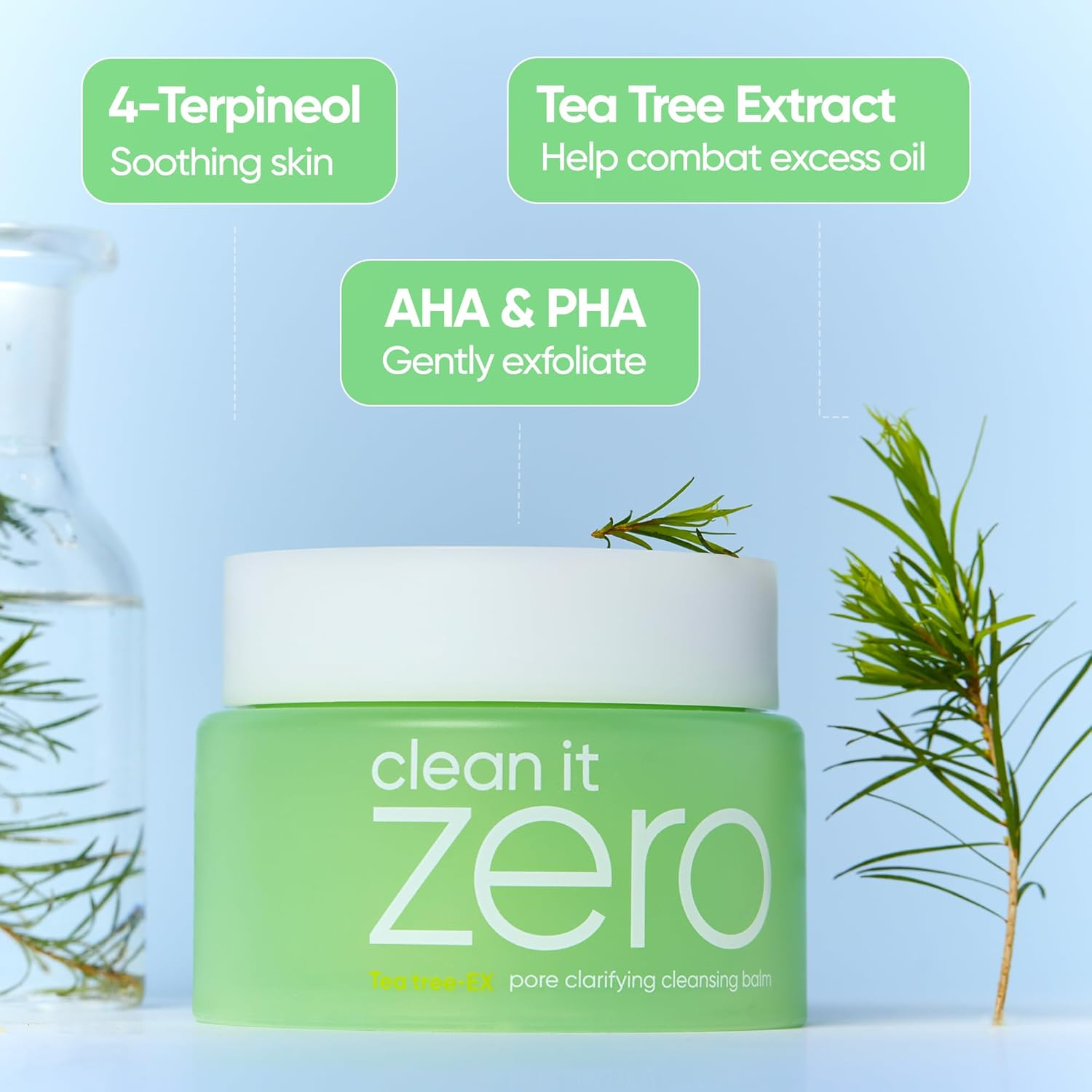 BANILA CO Clean It Zero Tea Tree EX Pore Clarifying Cleansing Balm BANILA CO