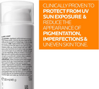 back side of LA ROCHE-POSAY Anthelios Age-Correct SPF50+ 50mL bottle
