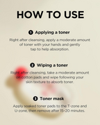 directions to use TOCOBO Vita Berry Pore Toner 150mL  