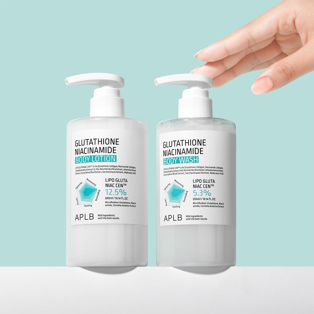APLB Glutathione Niacinamide Body Wash 300mL APLB