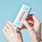 TOCOBO Bio Watery Sun Cream SPF50+ PA++++ applied on hand