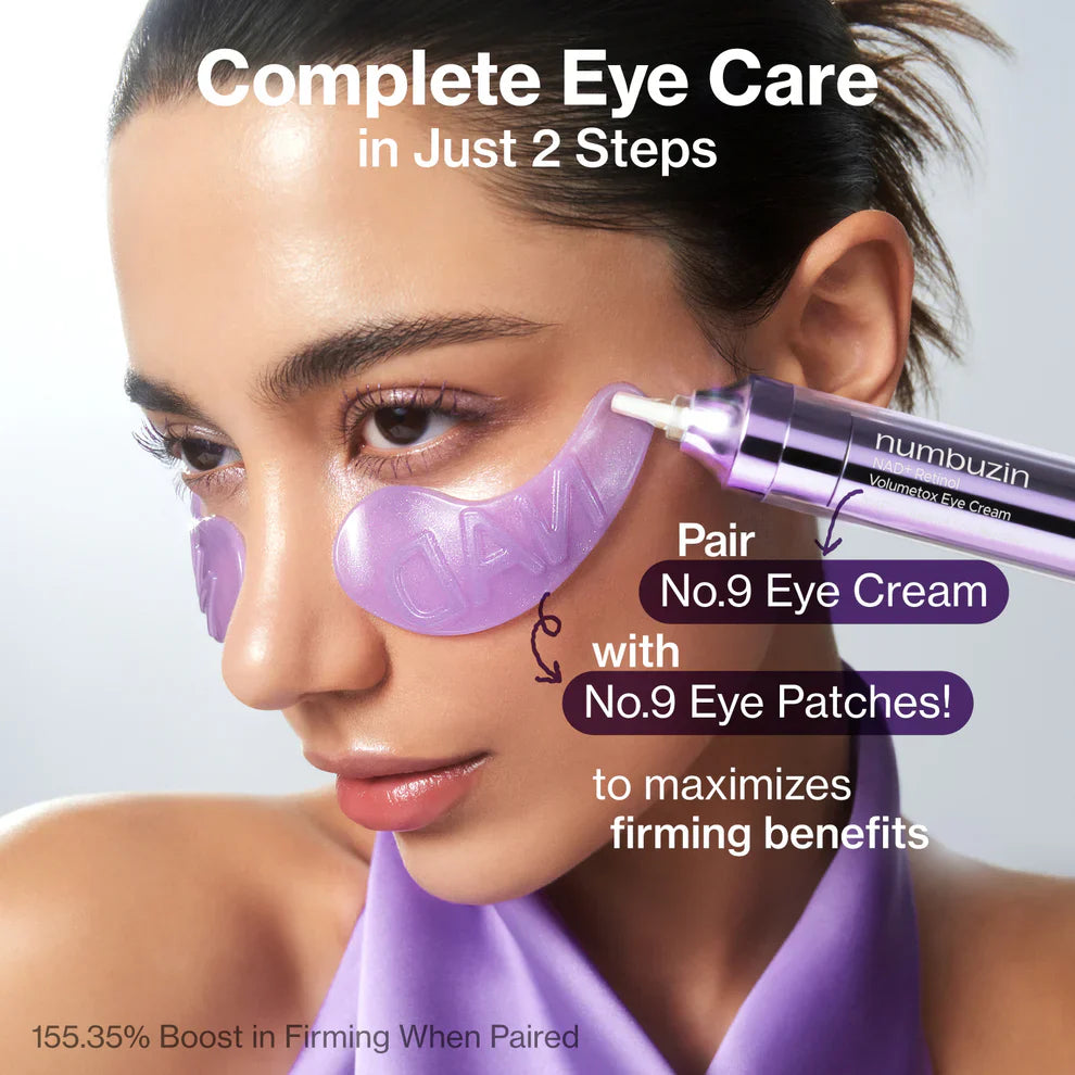 Numbuzin No.9 3 Days Eye Care Kit | Intensive Firming & Wrinkle Care for Eyes