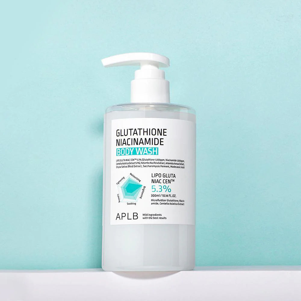 APLB Glutathione Niacinamide Body Wash 300mL APLB
