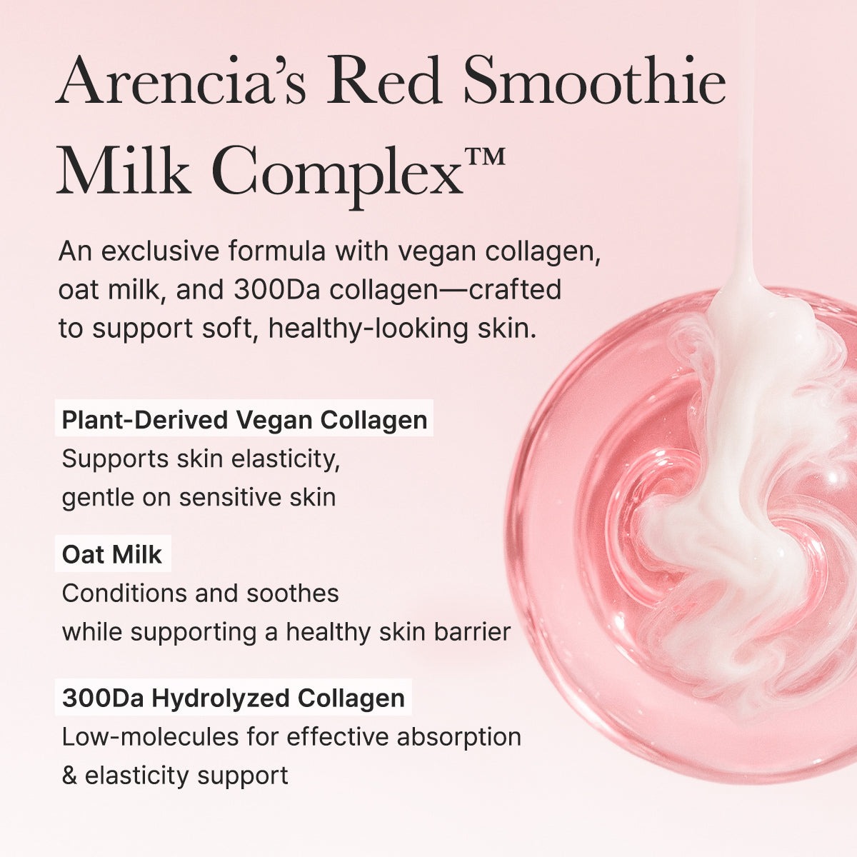 Arencia Red Smoothie Lotion 5 – 200mL | Niacinamide & Collagen Hydrating Lotion | Pore Smoothing & Moisture Care | Korean Skincare UAE
