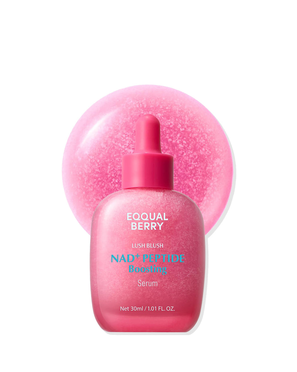 EQQUALBERRY Lush Blush NAD+ Peptide Boosting Serum 30 mL
