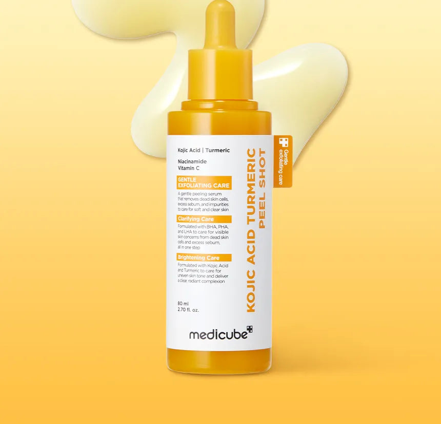 Medicube Kojic Acid Turmeric Peel Shot Exfoliating Serum 80ml