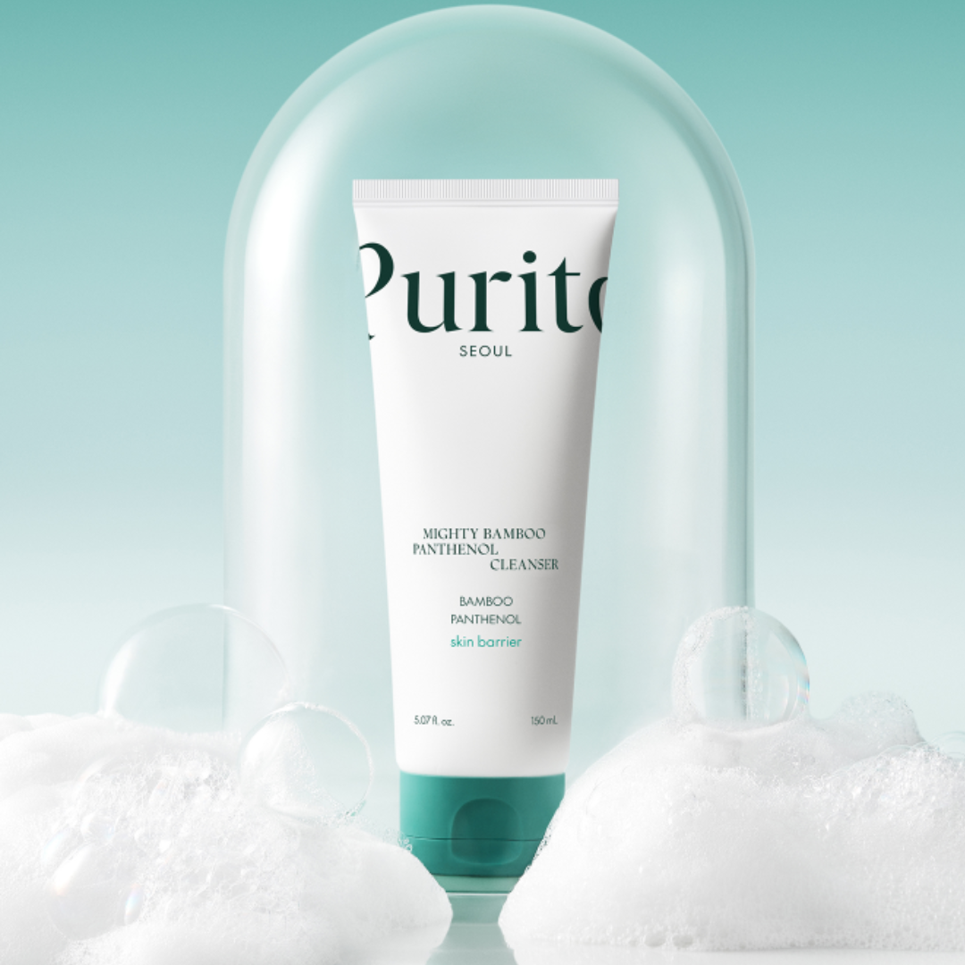 150mL tube of PURITO Mighty Bamboo Panthenol Cleanser