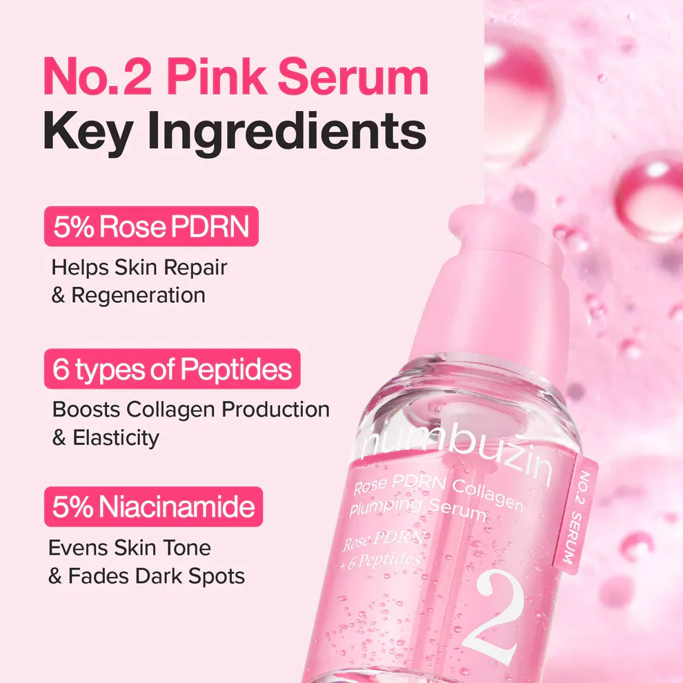 NUMBUZIN Rose PDRN Collagen Plumbing Serum 30ml