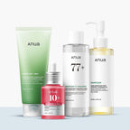 Anua Glass Skin Essential Set, Your 4-Step Routine to Radiant, Poreless Skin | Full-Size Kit Anua