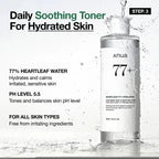 Anua Glass Skin Essential Set, Your 4-Step Routine to Radiant, Poreless Skin | Full-Size Kit Anua
