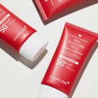 multiple tubes of medicube Red Moisture Real Sun Cream